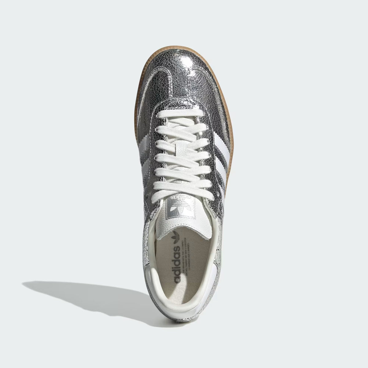 Adidas Samba OG (Argento Metallizzato / Bianco)