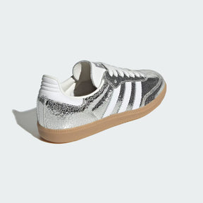 Adidas Samba OG (Argento Metallizzato / Bianco)