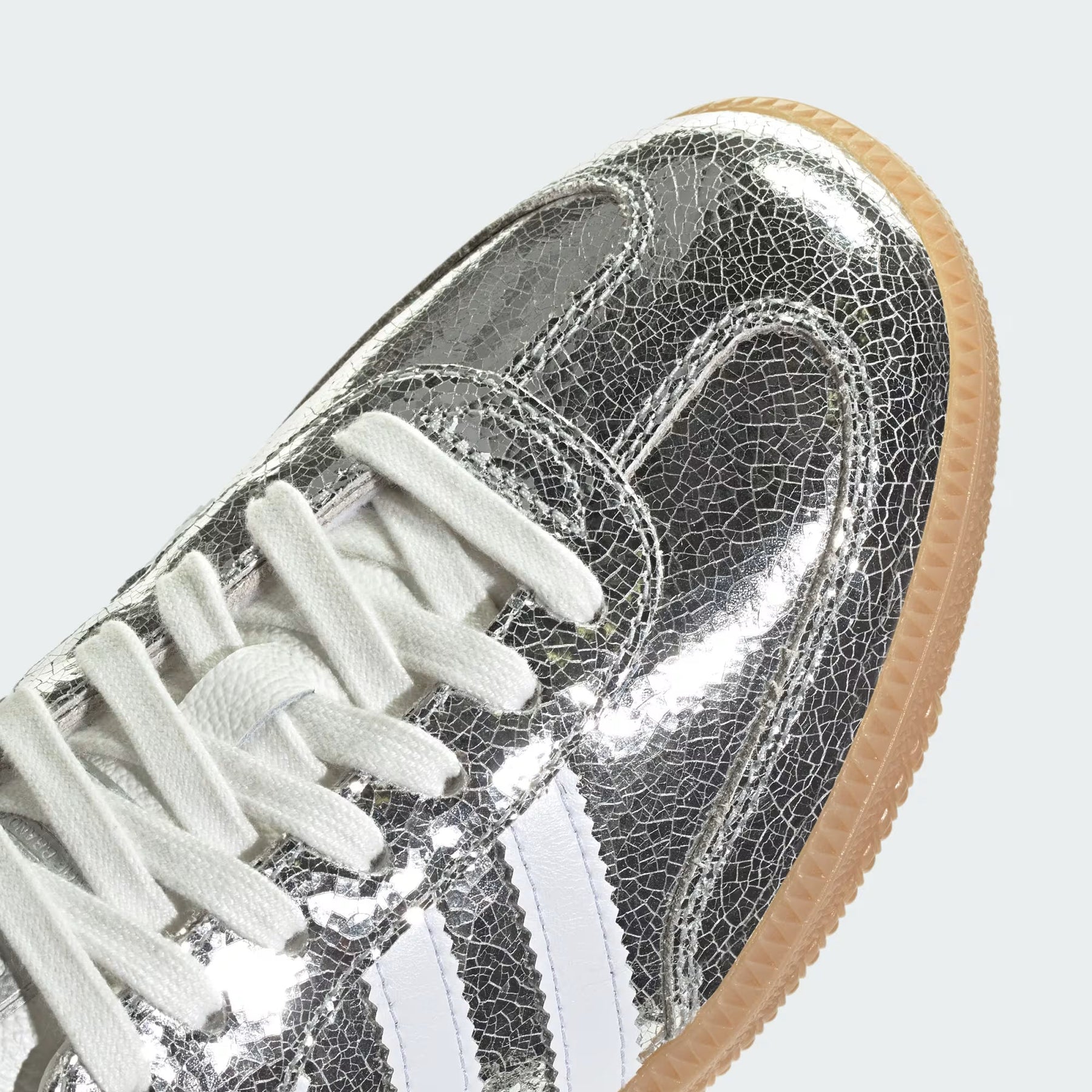 Adidas Samba OG (Argento Metallizzato / Bianco)