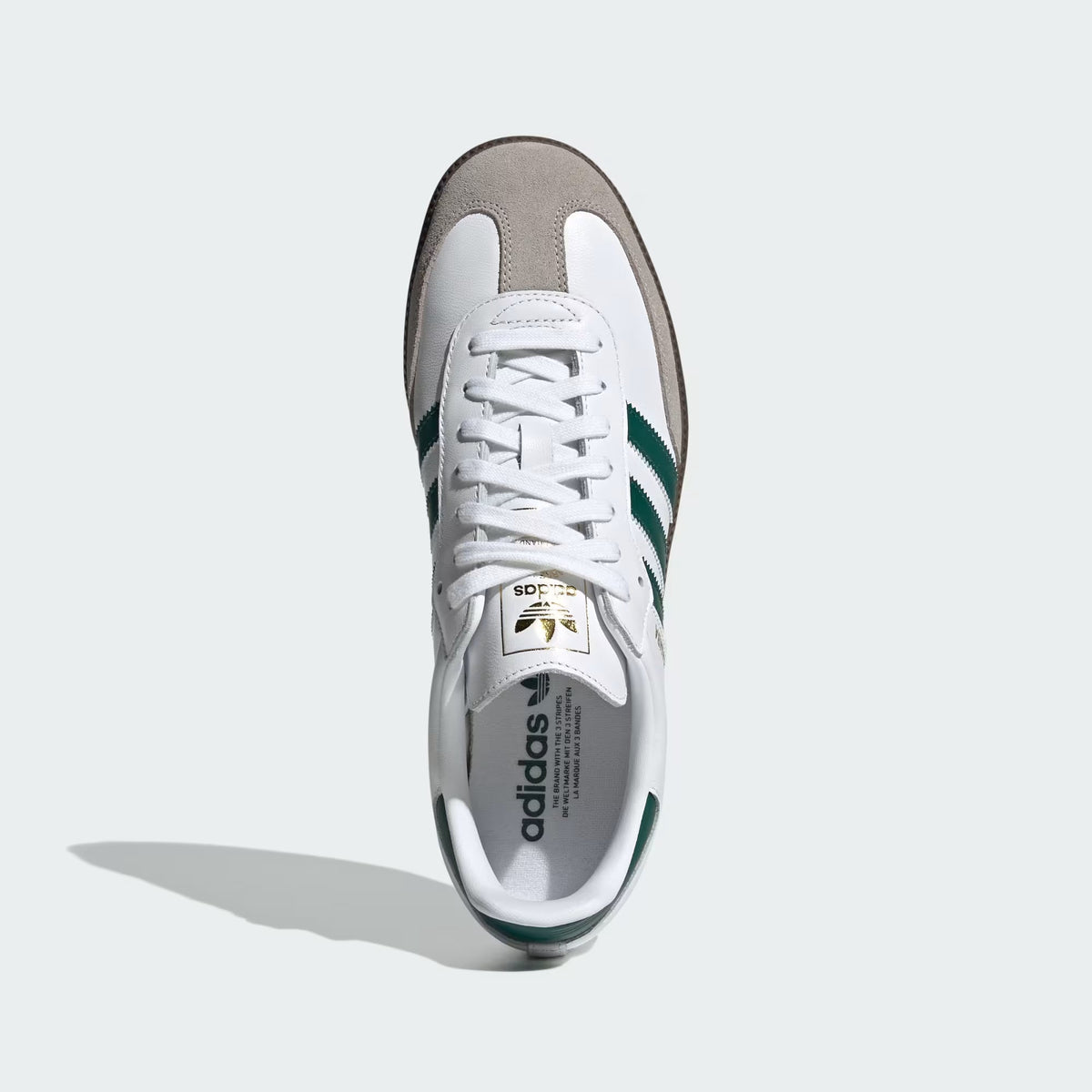 Adidas Samba OG (Bianco / Verde Collegiale)