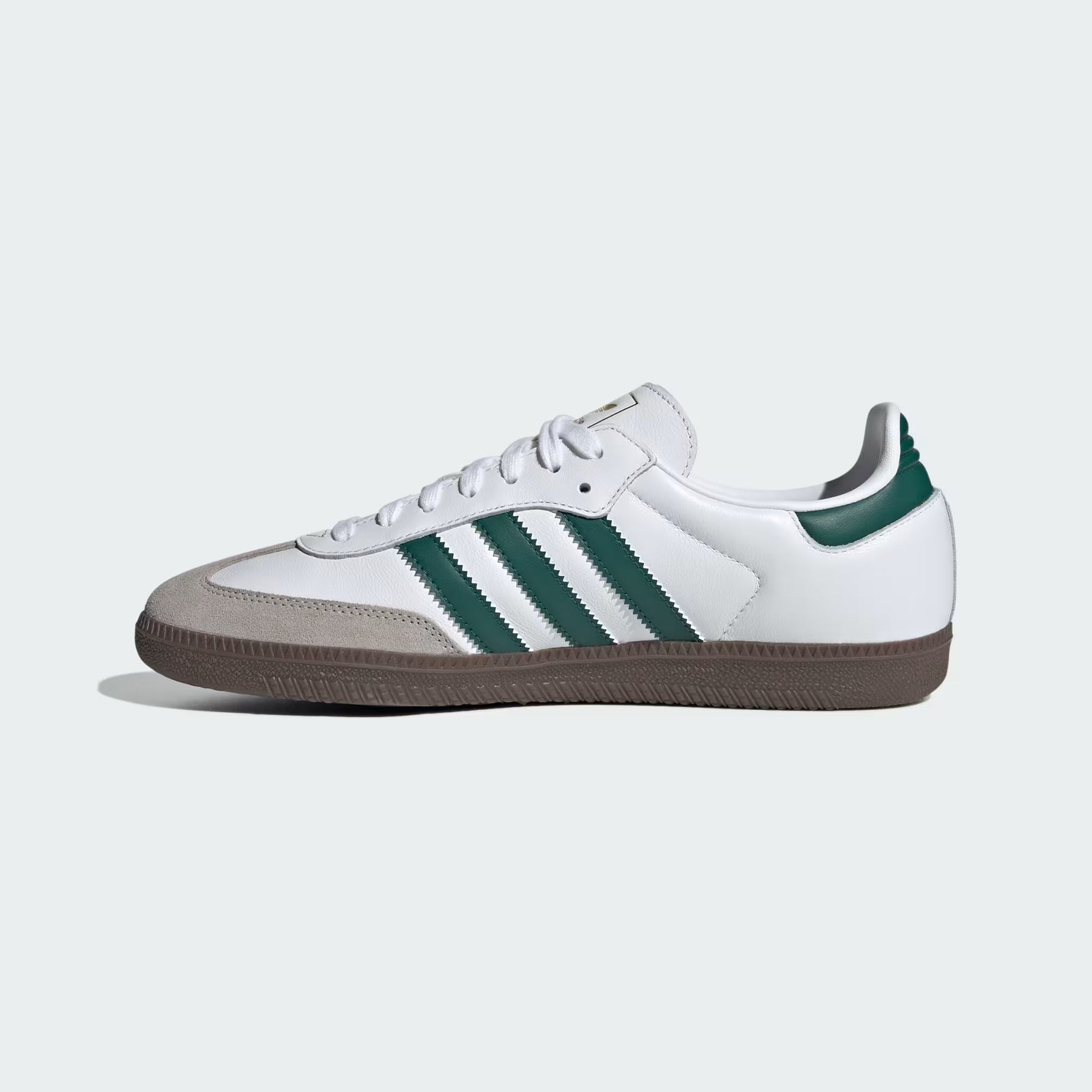 Adidas Samba OG (Bianco / Verde Collegiale)