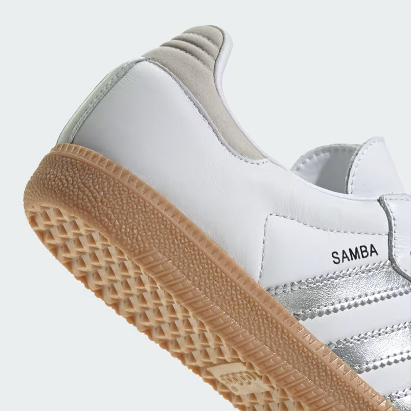 Adidas Samba OG (Bianco / Argento)